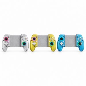 Ασύρματο Χειριστήριο Gaming - Bluetooth για Android, iOS, PC &amp; Nintendo Switch - RGB Φωτισμός &amp; Επεκτεινόμενο Design για Smartphone