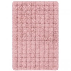 Απαλό Ανάγλυφο Χαλί 180x220cm – Ζεστή Αίσθηση &amp; Μοναδική Υφή - Ιδανικό για Σαλόνι, Υπνοδωμάτιο, Διάδρομο Ροζ/Σάπιο Μήλο