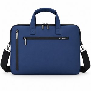 Επαγγελματική Τσάντα Laptop 15.6 – Αδιάβροχη, Κομψή &amp; Ανθεκτική - Με Ιμάντα Ώμου για Άνετη Μεταφορά Μπλε