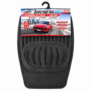 Σετ Πατάκια Αυτοκινήτου Kmt Style 2000117 – 4τμχ Universal Μαύρο - Αντιολισθητικά, Ανθεκτικά, Εύκολος Καθαρισμός, Προστασία από Λάσπη &amp; Νερά