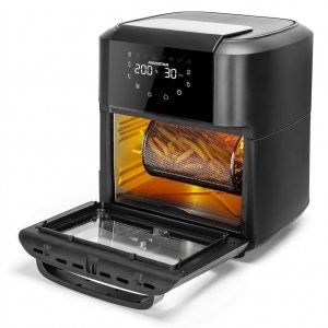 Φριτέζα Αέρος Φούρνος 12L 1500W – Υγιεινό Μαγείρεμα - Οθόνη Αφής, 9 Προγράμματα, Μεγάλη Χωρητικότητα, Οικογενειακή