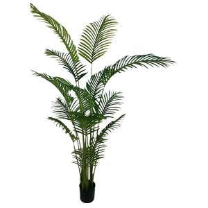 Τεχνητός Φοίνικας Areca 200cm – Διακοσμητικό Φυτό με 15 Κλαδιά - Ρεαλιστική Όψη, Μηδενική Συντήρηση, Ιδανικό για Σπίτι &amp; Γραφείο