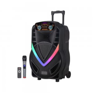 Φορητό Ηχείο Bluetooth – 1200W, Karaoke &amp; RGB φωτισμός, 3600mAh, TWS