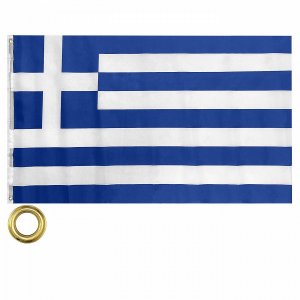 Σημαία Ελληνική Υφασμάτινη – 90x150cm για Κοντάρι, Μπλε/Λευκή Τεμάχιο 1