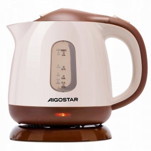 Ηλεκτρικός Βραστήρας – 1L, 1100W, Περιστρεφόμενη Βάση 360° για Compact Χώρους