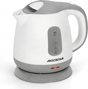 Ηλεκτρικός Βραστήρας 1L 1100W – Συμπαγής &amp; Βάση 360° για μικρούς χώρους
