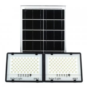 Ηλιακός Προβολέας LED 600W με Τηλεχειριστήριο - Αδιάβροχος IP67