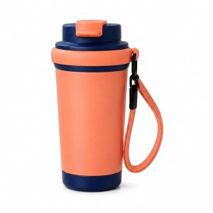Θερμική Κούπα 320ml – Στυλάτο &amp; Φορητό Θερμός για Καφέ - Ανοξείδωτο Ατσάλι, Ιδανικό για Γραφείο, Ταξίδι &amp; Καθημερινότητα Κοραλί