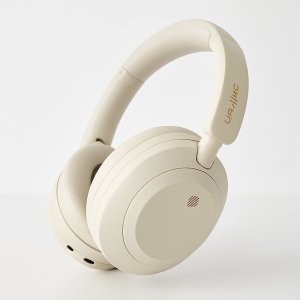 Ασύρματα Ακουστικά Over-Ear – Ενεργή Ακύρωση Θορύβου &amp; Bluetooth 5.4 Μπεζ