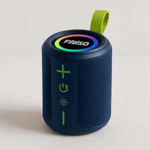 Φορητό Bluetooth Ηχείο 8W – TWS &amp; RGB Φωτισμός - True Wireless Stereo, Mini Speaker, USB, Handsfree για Πάρτι, Εκδρομές Μπλε