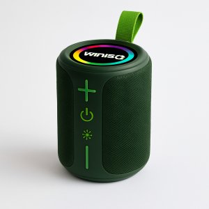 Φορητό Bluetooth Ηχείο 8W – TWS &amp; RGB Φωτισμός - True Wireless Stereo, Mini Speaker, USB, Handsfree για Πάρτι, Εκδρομές Πράσινο