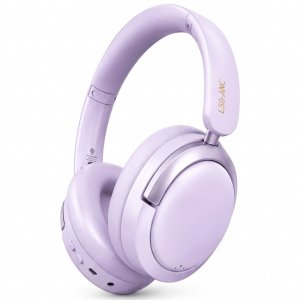 Ασύρματα Bluetooth Ακουστικά Κεφαλής ANC – Active Noise Cancelling - 78 Ώρες Αυτονομία, Bluetooth 5.4, Hi-Fi Ήχος, Over-Ear Λιλά
