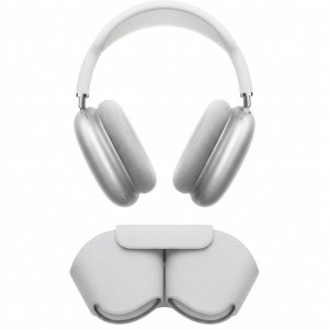 Ακουστικά Κεφαλής Bluetooth – Noise Cancelling &amp; Άνετη Εφαρμογή - Over-Ear, Ρυθμιζόμενη Στέκα, Με Θήκη Προστασίας Ασημί