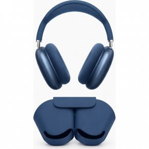 Ακουστικά Κεφαλής Bluetooth – Noise Cancelling &amp; Άνετη Εφαρμογή - Over-Ear, Ρυθμιζόμενη Στέκα, Με Θήκη Προστασίας Μπλε