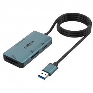 Card Reader 5 Σε 1 USB - Γρήγορη ανάγνωση &amp; μεταφορά αρχείων - 5-σε-1, Θύρα USB