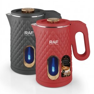 Ηλεκτρικός Βραστήρας - 2L 1500W για Γρήγορο &amp; Ακριβές Βράσιμο - LED, Ρύθμιση Θερμοκρασίας, Περιστρεφόμενη Βάση