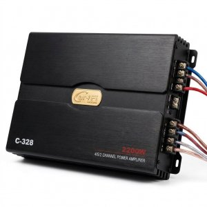 Ενισχυτής Αυτοκινήτου - 4 Καναλιών 3200W, MOSFET 12V, 2/4 Ohm για Ηχεία &amp; Subwoofer