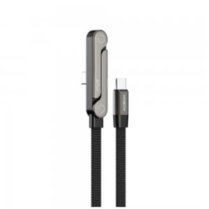 Καλώδιο USB-C Σε USB-C 60W Με Βάση Συγκράτησης &amp; Fast Charging, Μήκος 1.2m
