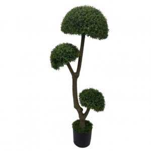 Τεχνητό Διακοσμητικό Φυτό Buxus - Ύψος 105cm σε Γλάστρα για Σπίτι, Βιτρίνες &amp; Εκδηλώσεις