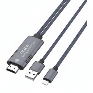 Καλώδιο Lightning σε HDMI - Προβολή 4K HDR σε Μεγαλύτερη Οθόνη, 1.8m για iPhone και iPad