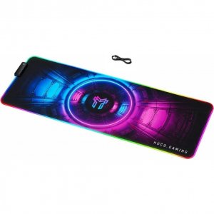 Gaming Mousepad XL - RGB φωτισμός 13 λειτουργιών, αντιολισθητική βάση, 300×800 mm