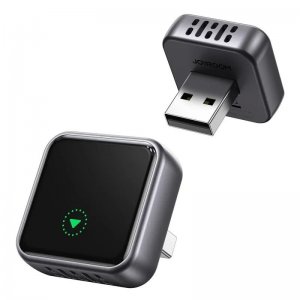 Ασύρματος Αντάπτορας CarPlay &amp; Android Auto - 2 σε 1 USB-A, αυτόματη σύνδεση χωρίς καλώδια, μαύρος
