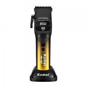 Επαγγελματική Κουρευτική Μηχανή - 9000RPM, Brushless Μοτέρ &amp; LED Οθόνη - Αυτονομία 240 λεπτών, 5 Ταχύτητες &amp; Κεραμική Λεπίδα