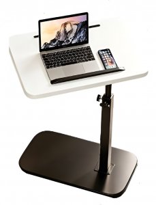 Ρυθμιζόμενο Τραπεζάκι Laptop 360° για Καναπέ &amp; Κρεβάτι - Πρακτική Επιφάνεια Εργασίας Λευκό
