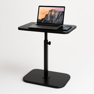 Ρυθμιζόμενο Τραπεζάκι Laptop 360° για Καναπέ &amp; Κρεβάτι - Πρακτική Επιφάνεια Εργασίας Μαύρο
