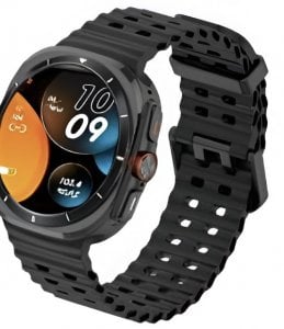 Smartwatch με Bluetooth Κλήσεις Και Αθλητικές Λειτουργίες - 3 Λουράκια Για Κάθε Περίσταση Μαύρο