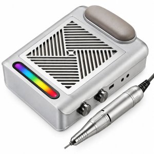 Επαγγελματικός Τροχός Νυχιών - 45.000 RPM &amp; Απορρόφηση Σκόνης για Μανικιούρ και Τεχνητά Νύχια