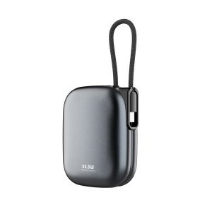 Power Bank 10000mAh - Γρήγορη Φόρτιση 22.5W &amp; PD20W, Ενσωματωμένα Καλώδια και Ένδειξη LCD