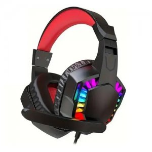 Ενσύρματα Gaming Ακουστικά Weibo G62 με Μικρόφωνο &amp; RGB LED - 2x 3.5mm &amp; USB