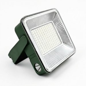 Ηλιακός Προβολέας LED 100W - Φορητός Φωτισμός για Κάμπινγκ, Ηλιακή Φόρτιση, 3600mAh, 8000K