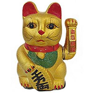 Χρυσή Γάτα Καλωσορίσματος - Feng Shui Welcome Cat 25cm
