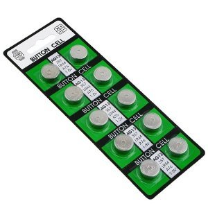 Αλκαλική Μπαταρία cell 1,5V AG13 LR44 Σετ 10 τεμαχίων