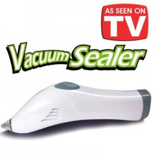 Σετ Vacuum Sealer για να Σφραγίζετε Αεροστεγώς Σακούλες με Τρόφιμα