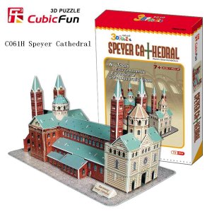 3D Puzzle CubicFun Speyer Cathedral με 72 Κομμάτια