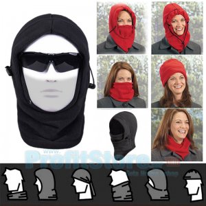 Full Face Balaclava 6 σε 1, Σκούφος - Κάλυμμα - Κουκούλα Λαιμού - Κεφαλιού &amp; Μάσκα Προστασίας