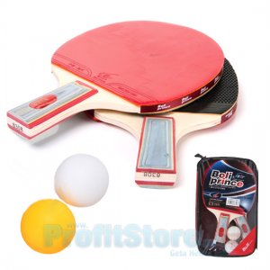 Σετ από 2 ρακέτες και 2 μπαλάκια Ping Pong Boli Prince