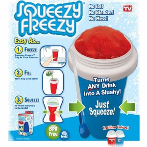 Παγωμένα Ροφήματα και Γρανίτες στο λεπτό - Squeezy Freezy