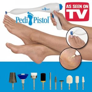 Επαναστατική Συσκευή Pedi Pistol Pro x10 για Πεντικιούρ χωρίς να σκύβετε