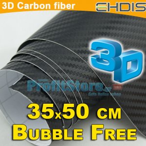 Διακοσμητική Αυτοκόλλητη Ταινία 3D CARBON - Ρολό 35×50cm