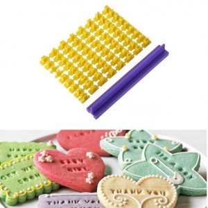 Σετ με Γράμματα για Απίθανα Message Cookies