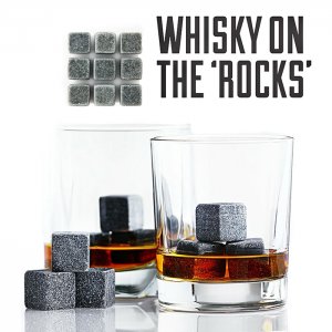 Παγάκια Whisky Stones Που δεν λιώνουν ΠΟΤΕ - Σετ 9 τεμαχίων