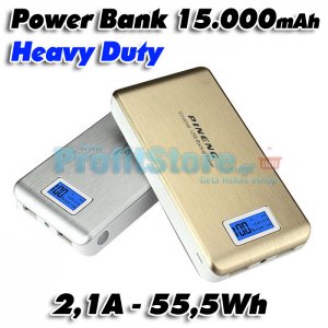 Heavy Duty Power Bank 15.000mAh - 55,5Wh - 2,1A - Μπαταρία Φορτιστής Υψηλής Ισχύος  iPower