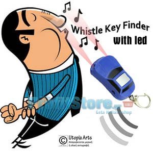 Μπρελόκ Ανεύρεσης Κλειδιών με Φακό LED - Key Finder with Light