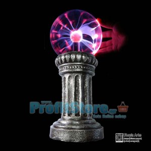 Magic Plasma Light Ball με Διακοσμητική Βάση 15cm
