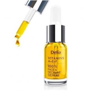 Ορός 100 Serum Προσώπου με Βιταμίνες A + E + F Delia Cosmetics 10ml