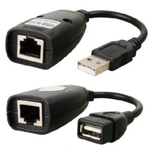 Αντάπτορας Προέκτασης USB 50m μέσω Καλωδίου UTP Ethernet RG45